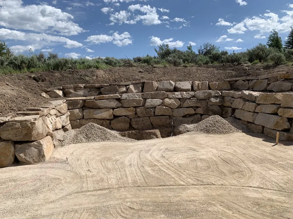 Expert yard maintenance with custom design in Park City, UT by Dinosaur Excavation & Landscaping