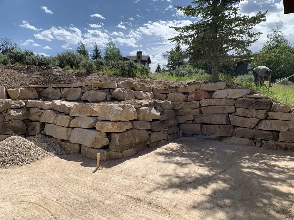 Professional landscape installation in Park City, UT - Dinosaur Excavation & Landscaping