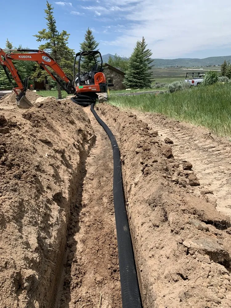 Custom outdoor landscaping for residential properties in Park City, UT by Dinosaur Excavation & Landscaping
