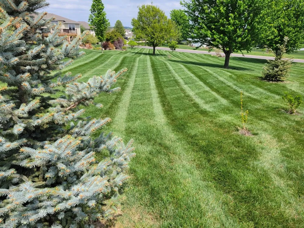 Local outdoor landscaping with custom design in Hoyt, KS by Direct Connection Lawn Services
