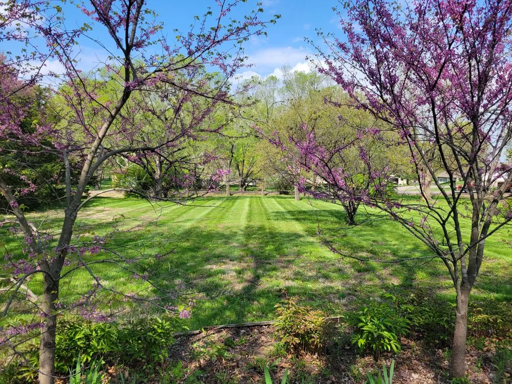 Custom garden landscaping with custom design across Hoyt, KS - Direct Connection Lawn Services