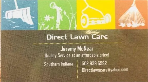 Direct Lawn Care Logo