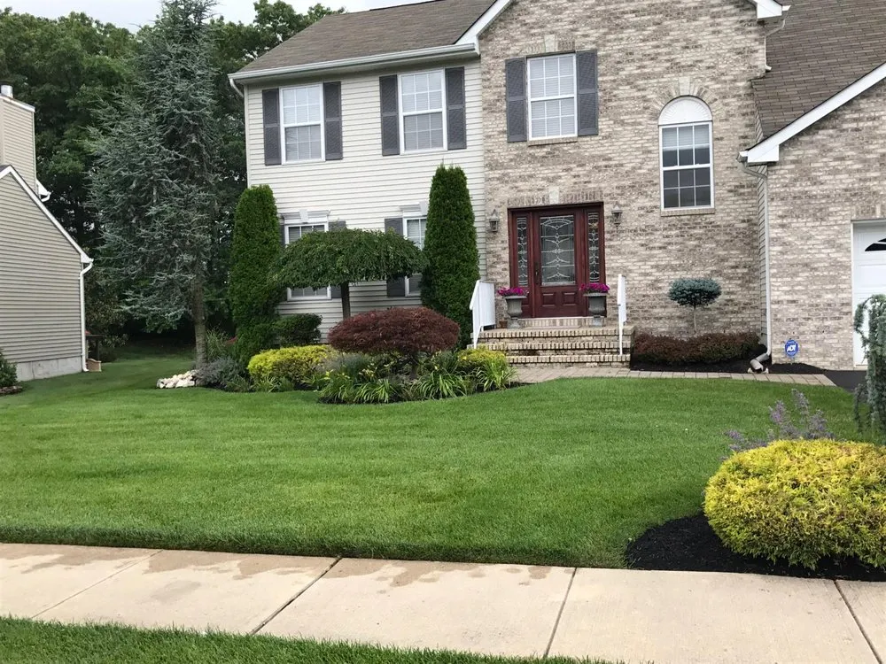 Local landscape design with custom design in Eatontown, NJ by Dirt & Turf