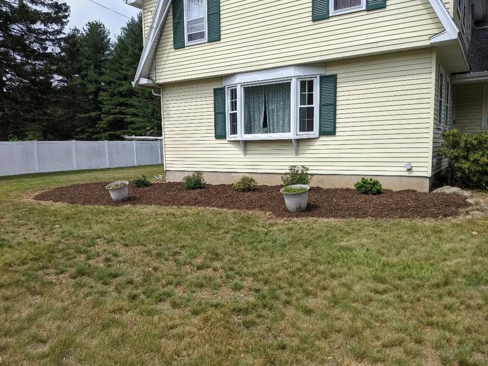 Local landscape installation for year-round maintenance in Newington, CT by Dirt and Stone Landscaping