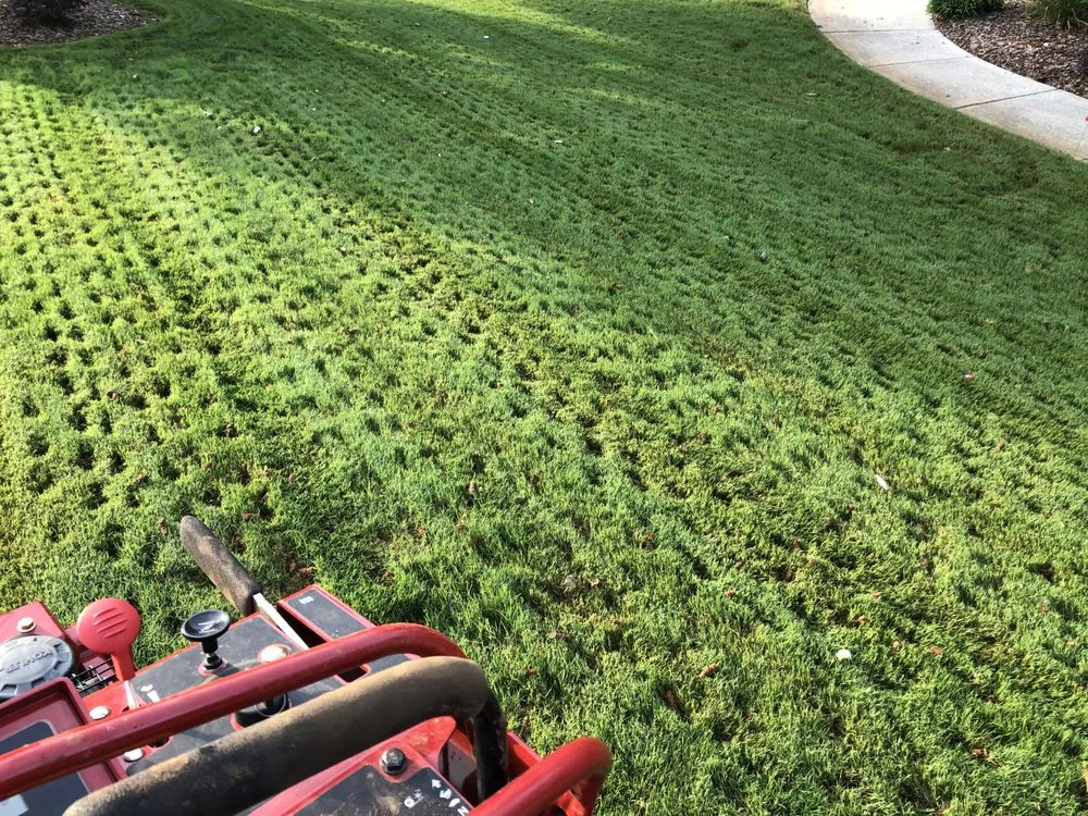 Reliable lawn mowing service for homes in Marietta, GA by Dirt Cheap Aerations