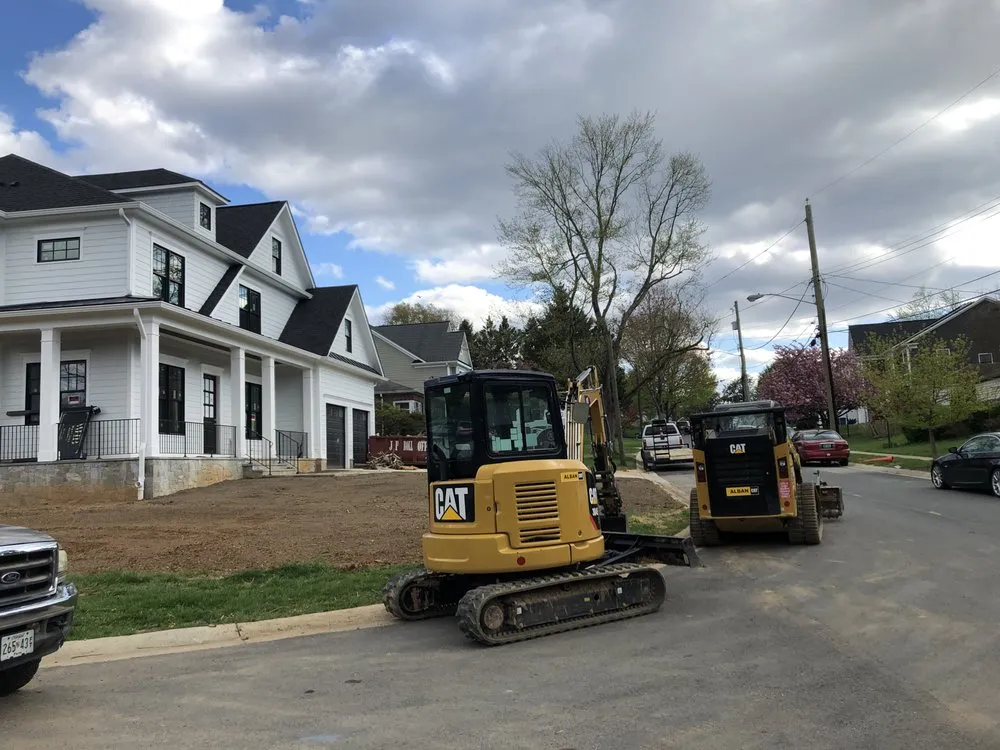 Professional residential landscaping with custom design across Catonsville, MD - Dirt Devil Enterprises