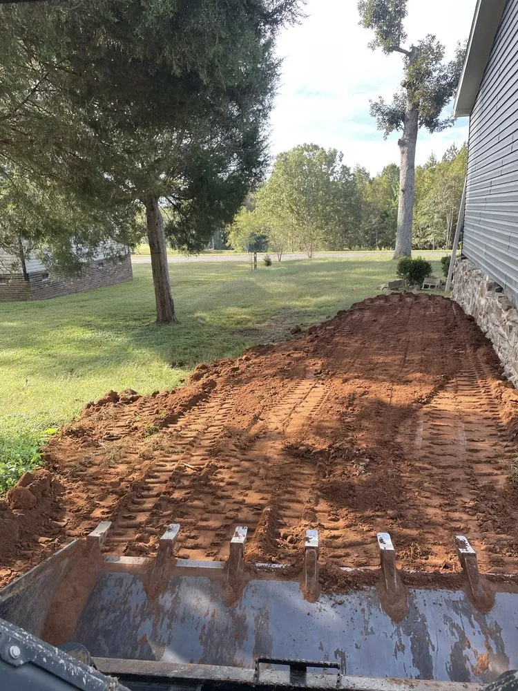 Custom yard cleanup service for year-round maintenance across Stanley, NC - Dirt Done Right Excavating