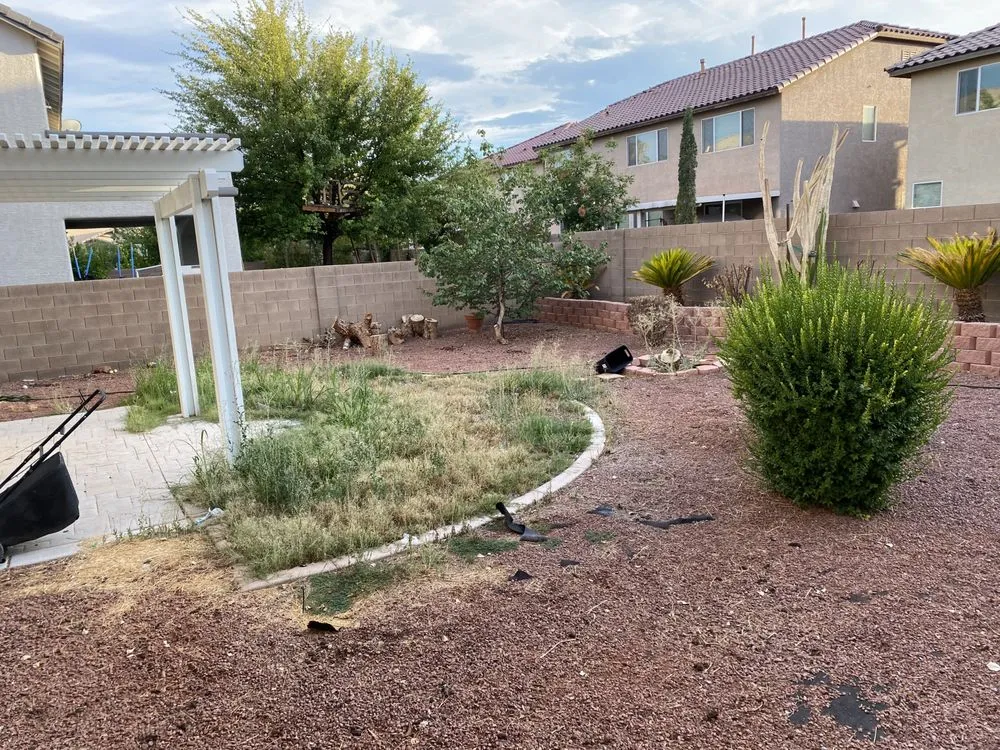 Top-rated garden landscaping with custom design across Las Vegas, NV - Dirtbag Landscape & Handyman