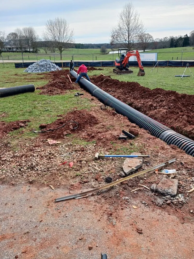 Expert lawn mowing service for beautiful yards in Newnan, GA by Dirtpushers Landscape Construction