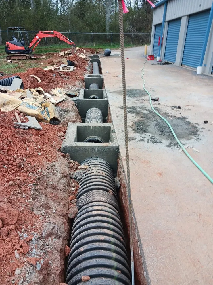 Expert yard maintenance for residential properties across Newnan, GA - Dirtpushers Landscape Construction