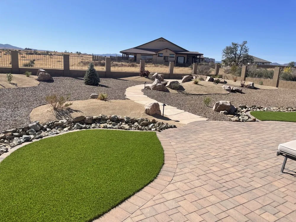 Trusted landscape installation for residential properties across Chino Valley, AZ - DirtVisions Landscape and Excavation