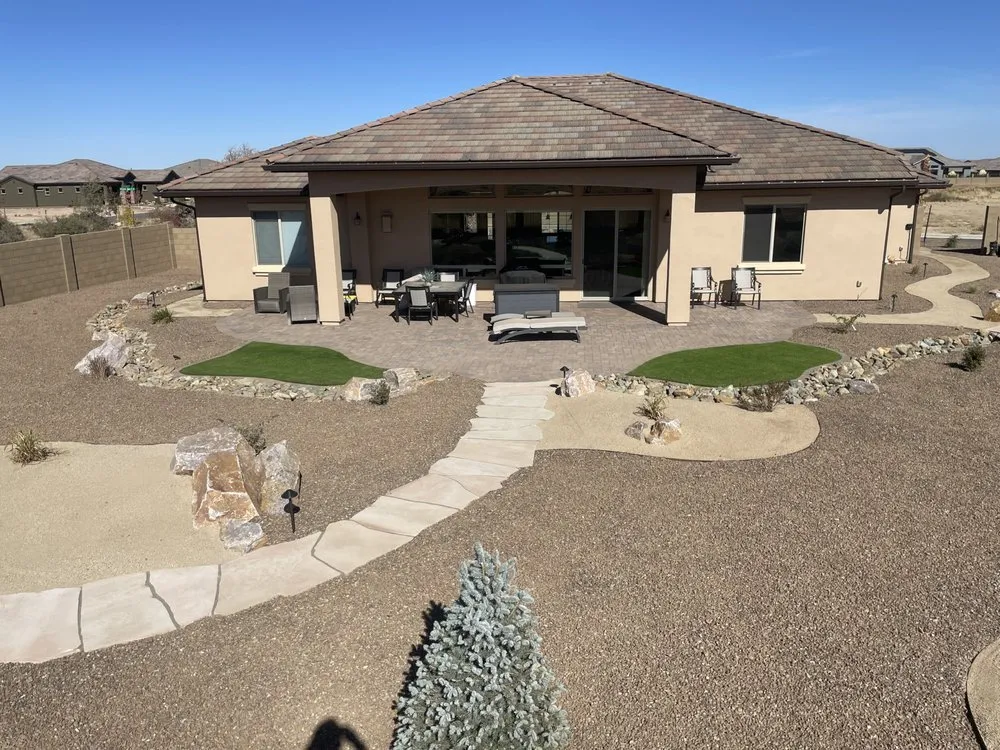 Affordable landscape installation for year-round maintenance across Chino Valley, AZ - DirtVisions Landscape and Excavation