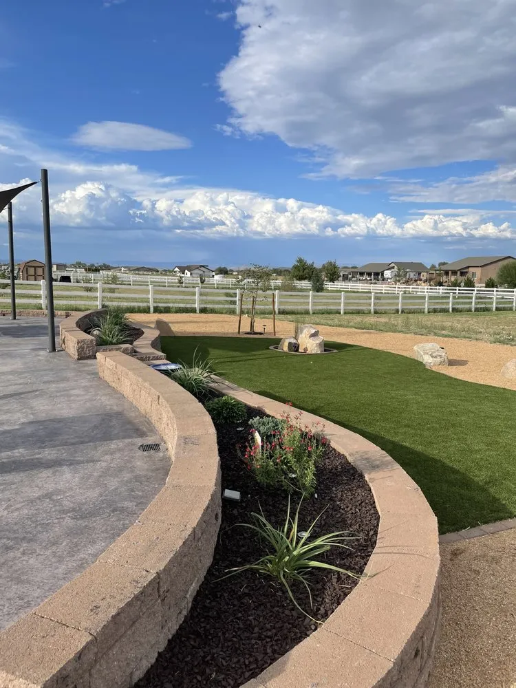Affordable landscape design in Chino Valley, AZ by DirtVisions Landscape and Excavation