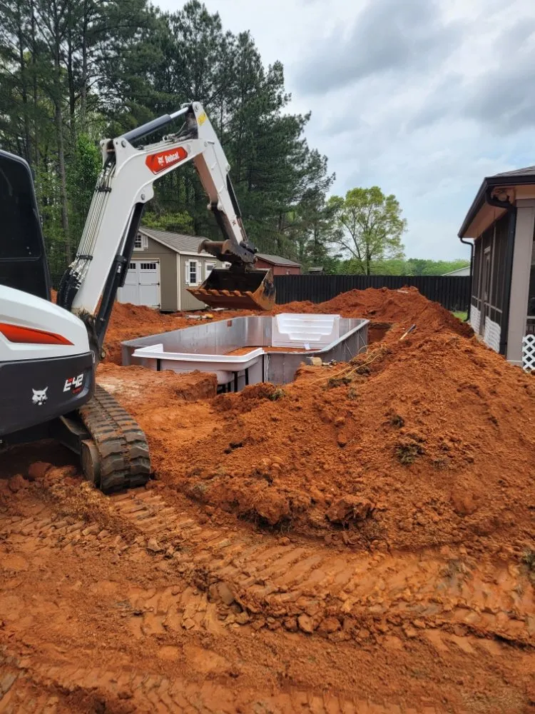 Professional landscape installation in Olive Branch, MS by Dirtworx