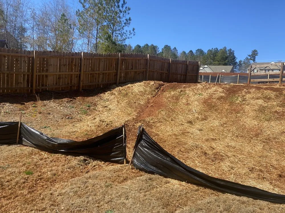 Professional garden landscaping for outdoor upgrades in Cumming, GA by Dirty Boys Grading and Hauling