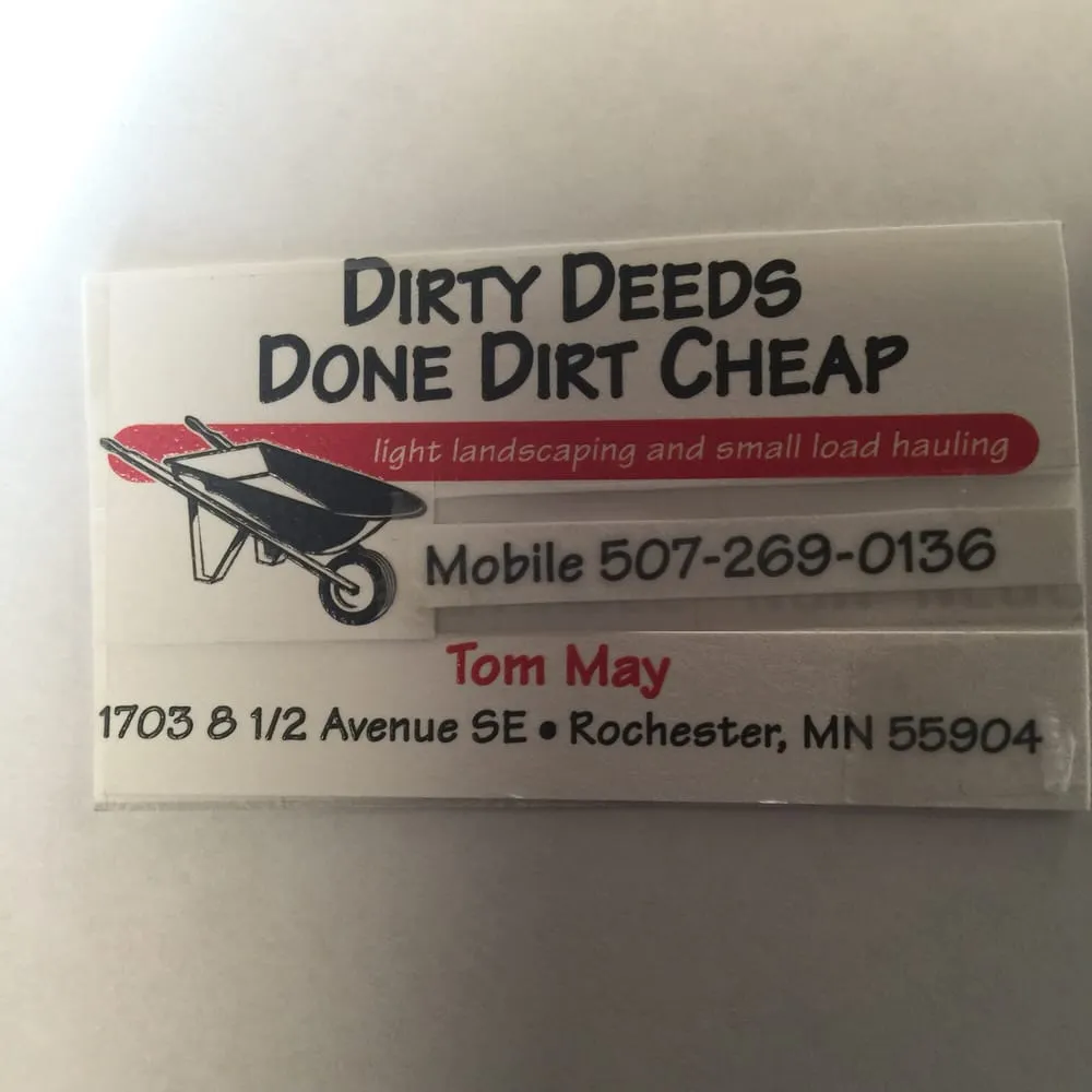 Expert residential landscaping in Rochester, MN by Dirty Deeds Done Dirt Cheap