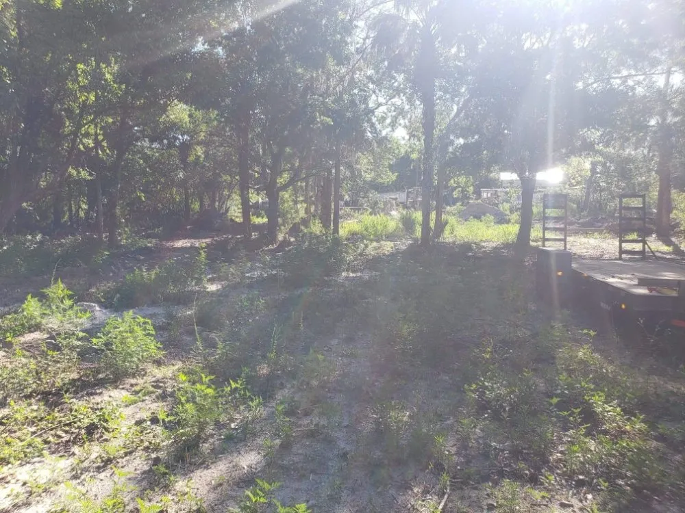 Custom landscape installation with custom design across Lehigh Acres, FL - Dirty Deeds SWFL