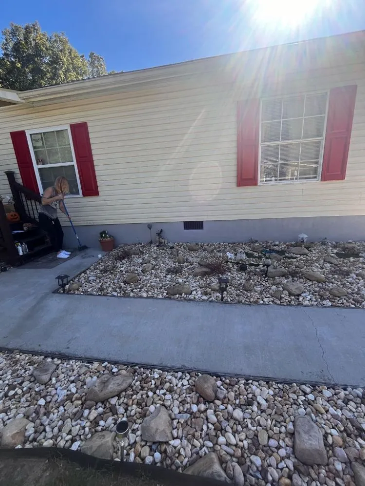 Affordable landscape installation with custom design in Commerce, GA by Dirty Girls Lawn and Garden Detailers