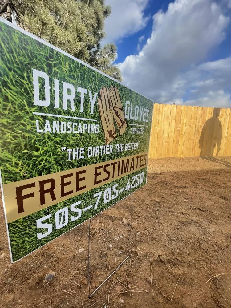 Professional lawn mowing service in Rio Rancho, NM by Dirty Gloves Landscaping
