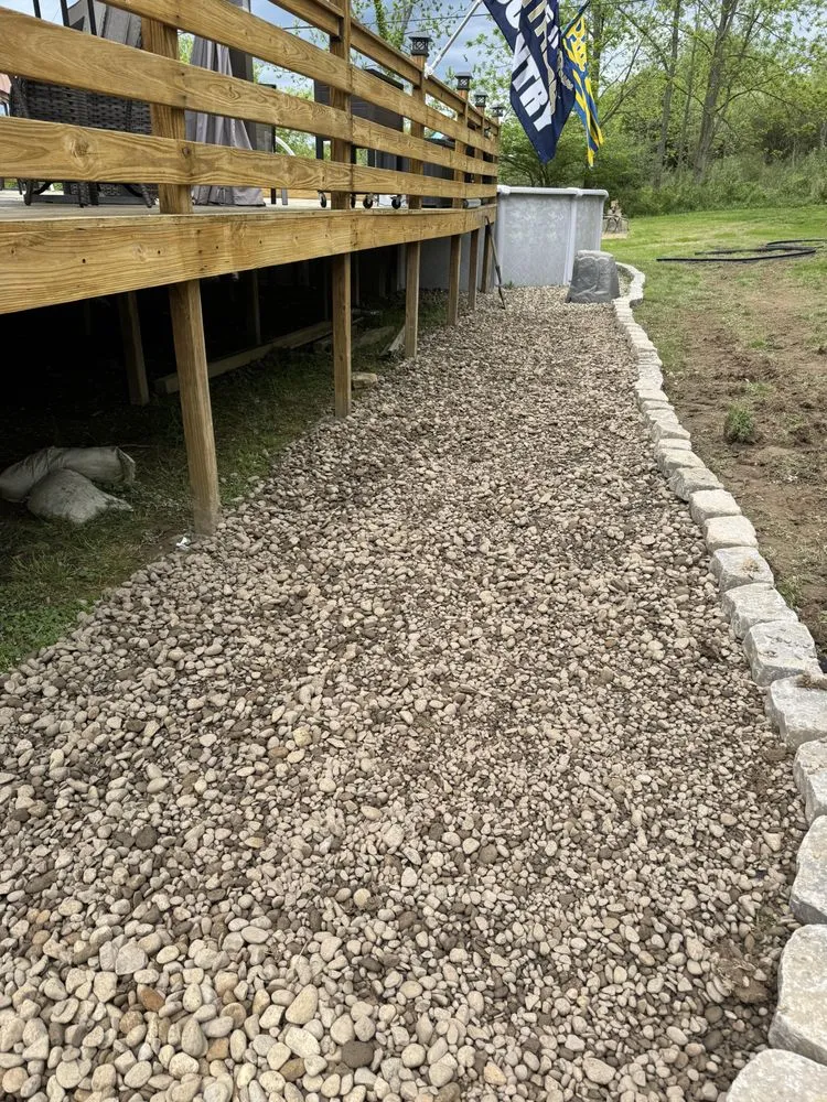 Custom outdoor landscaping near you across Bellaire, OH - Dirty Ink Landscaping