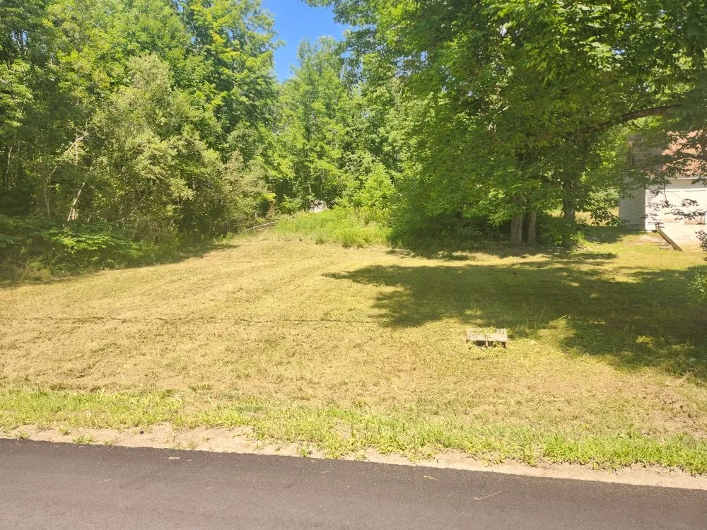 Custom residential landscaping in Glenburn, ME by Dirty Seeds