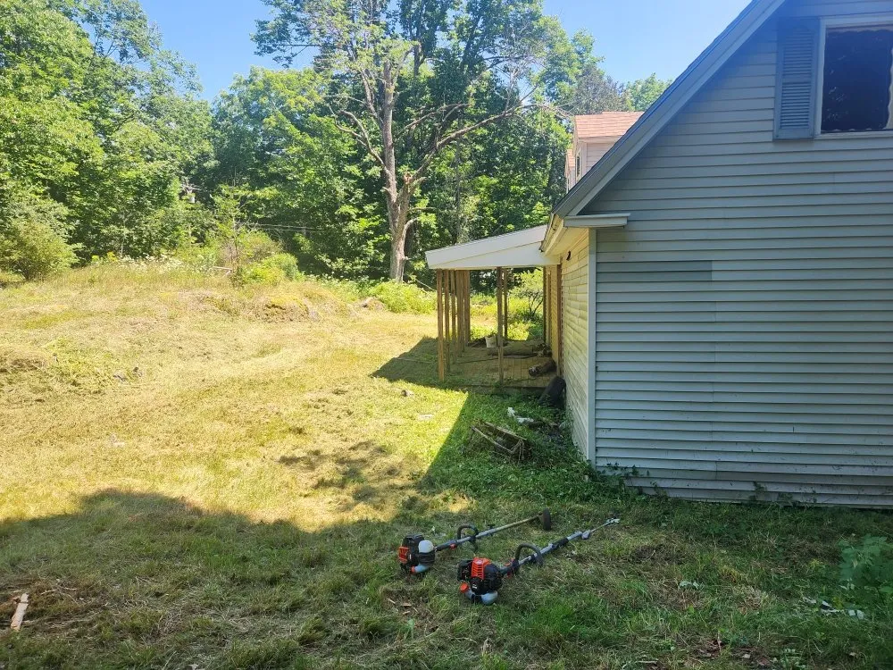 Custom yard cleanup service in Glenburn, ME by Dirty Seeds