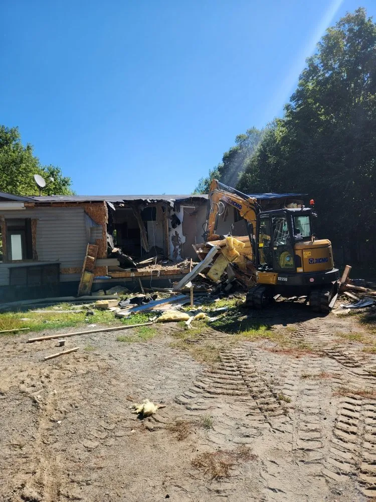 Custom garden landscaping in Glenburn, ME by Dirty Seeds