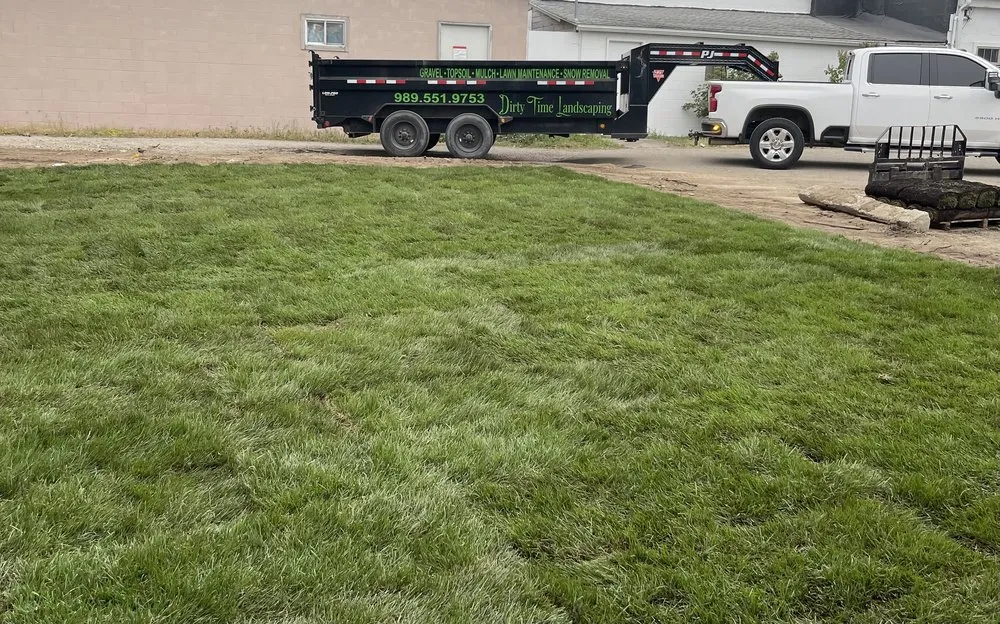 Local residential landscaping near you in Port Austin, MI by Dirty Time Landscaping