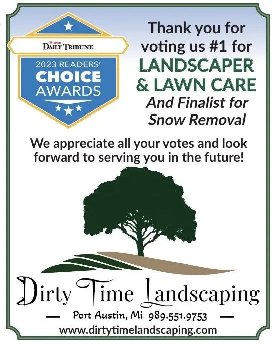 Custom garden landscaping experts serving Port Austin, MI - Dirty Time Landscaping