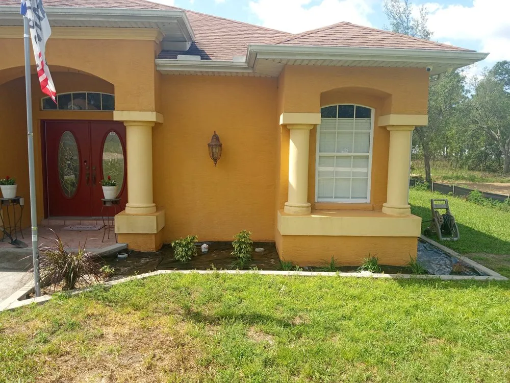 Custom landscape design with custom design in Spring Hill, FL by Dirty Work Landscaping