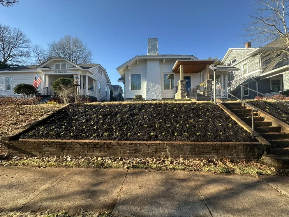 Professional residential landscaping in Greenville, SC by Dirty Work Outdoor Services