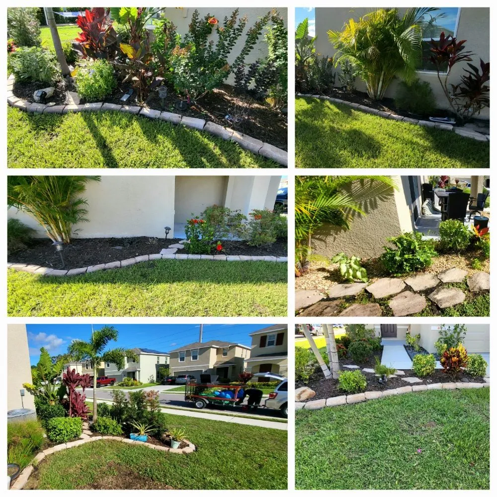 Affordable yard cleanup service for residential properties in Sarasota, FL by Dirty Works Landscaping
