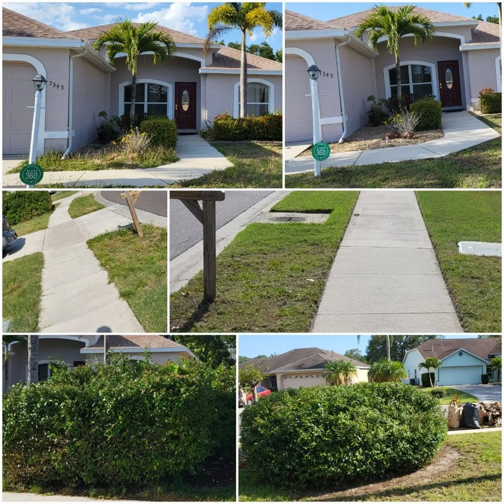 Custom yard cleanup service for outdoor upgrades across Sarasota, FL - Dirty Works Landscaping