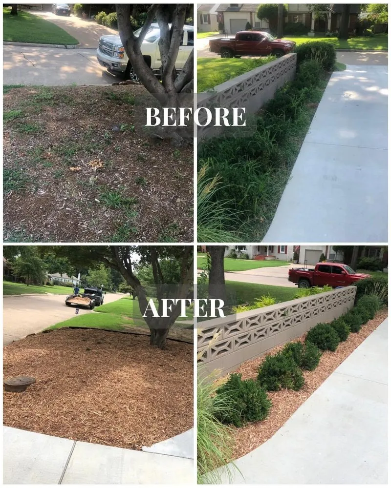 Trusted residential landscaping with custom design across Tulsa, OK - Disaster Aid