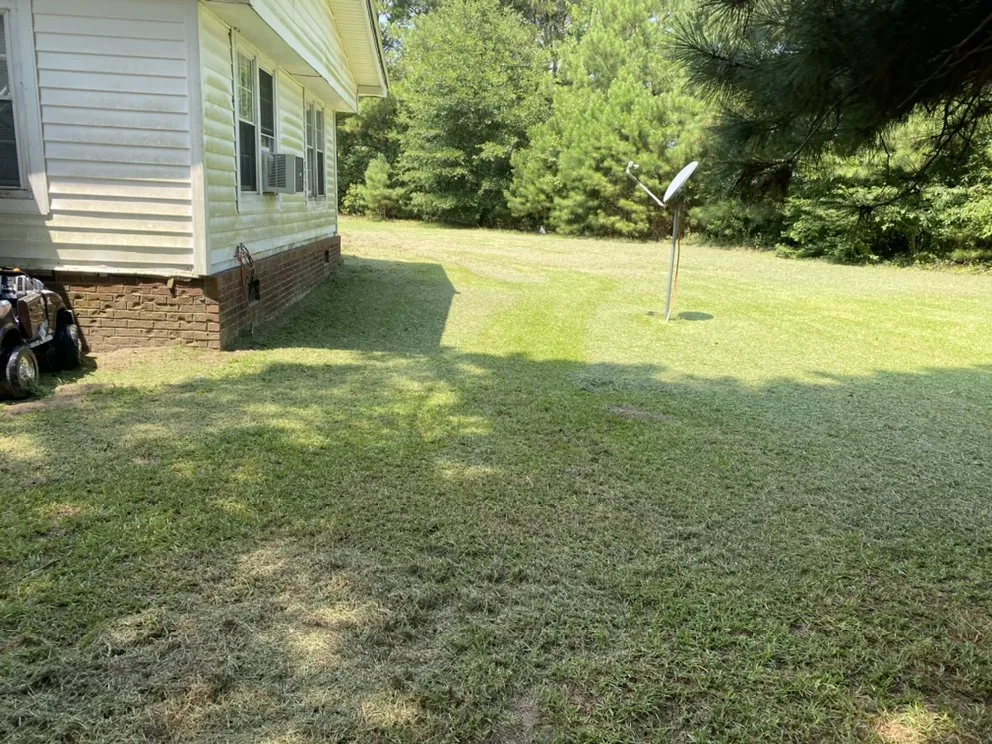 Affordable outdoor landscaping in Jacksonville, NC by Discount Lawn Care And Pressure Cleaning