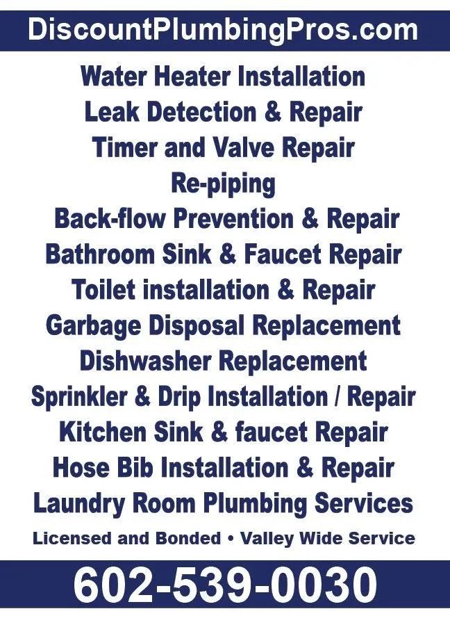 Trusted landscape design in Goodyear, AZ by Discount Sprinkler and Plumbing Services