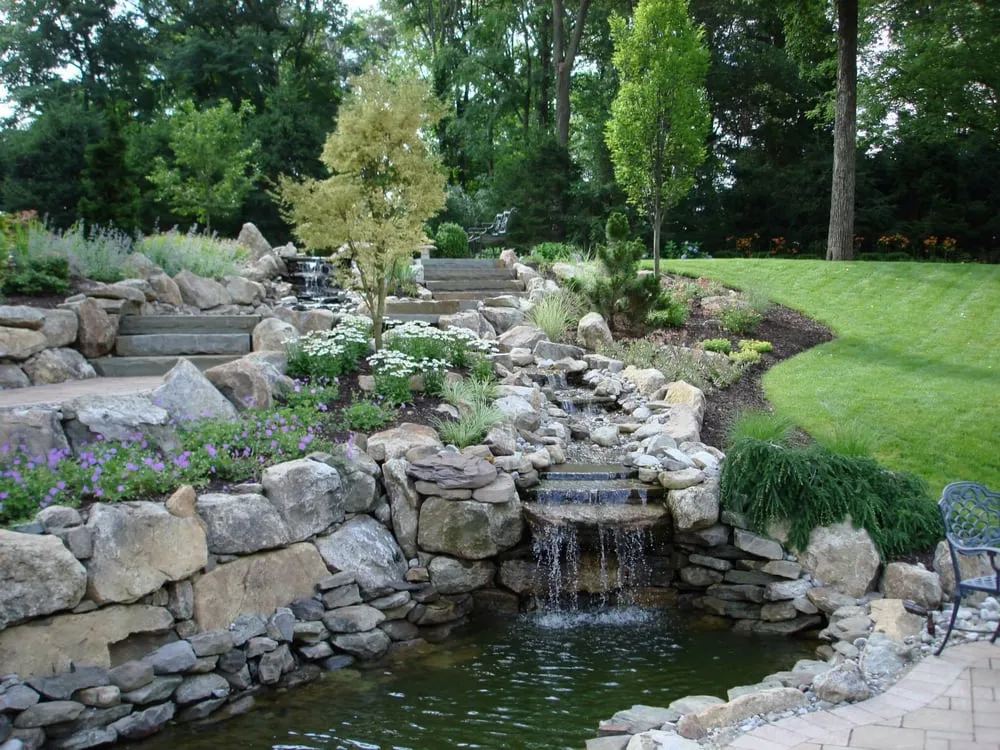 Expert garden landscaping for beautiful yards in Montville, NJ by Discovery Landscape Design