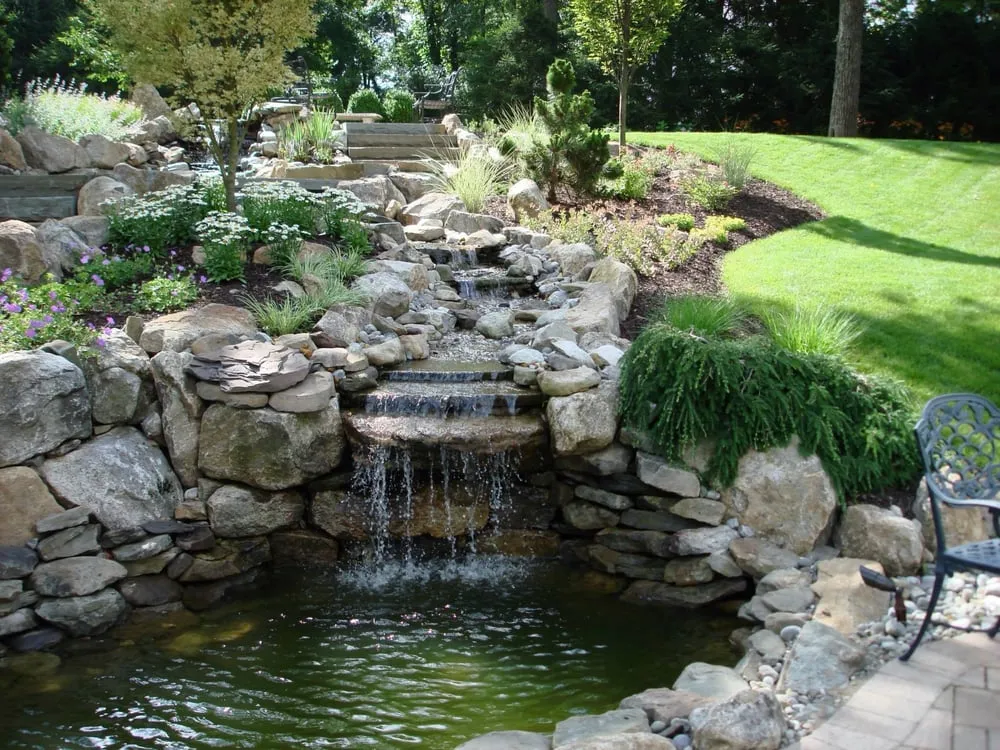Professional landscaping services for beautiful yards in Montville, NJ by Discovery Landscape Design