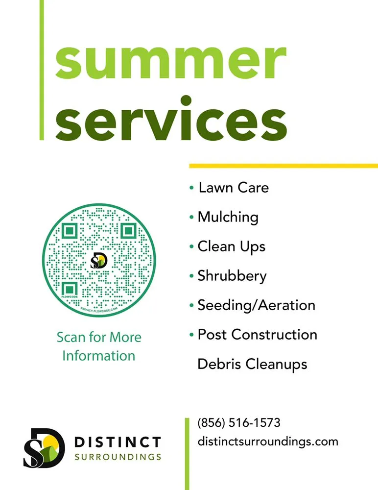 Reliable yard maintenance for residential properties in Evesham, NJ by Distinct Surroundings