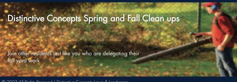 Trusted yard cleanup service experts serving Plainfield, IL - Distinctive Concepts Lawn & Landscape
