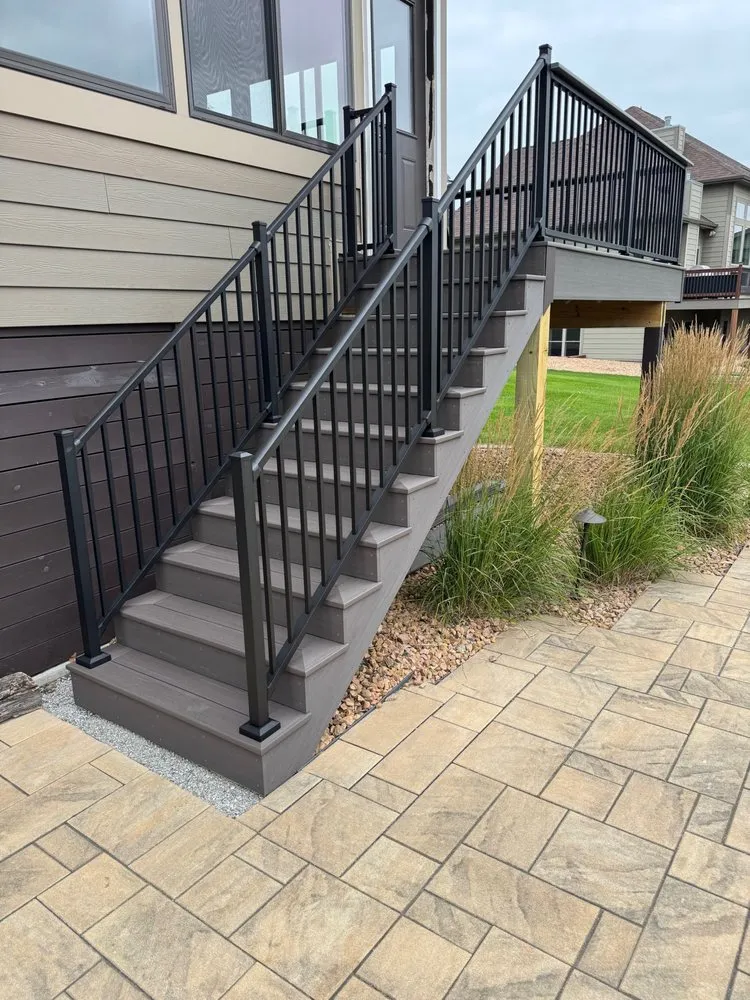 Expert landscape installation for residential properties in Ames, IA by Distinctive Landscapes