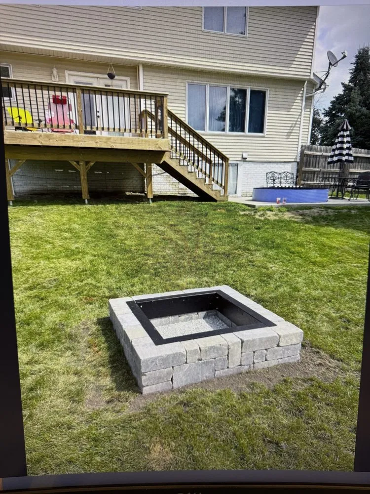 Custom landscape installation in Ames, IA - Distinctive Landscapes