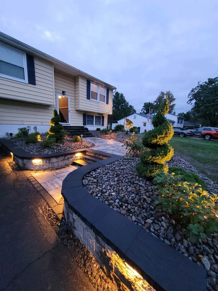 Custom yard cleanup service in Baldwinsville, NY by Distinguished Landscapes