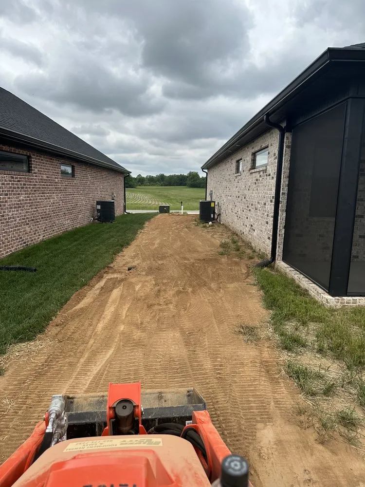 Local landscape installation in Lewisburg, KY - Ditch Diggers