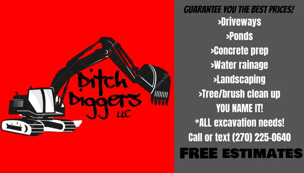 Reliable residential landscaping experts serving Lewisburg, KY - Ditch Diggers