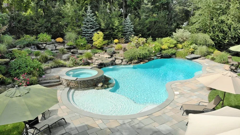 Custom landscape installation in Oakland, NJ - Ditomaso Landscape Group