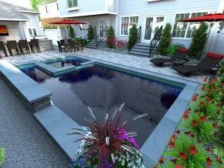 Custom outdoor landscaping in Oakland, NJ - Ditomaso Landscape Group