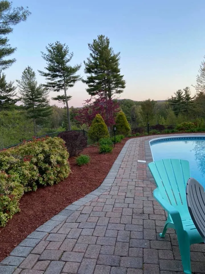 Local outdoor landscaping for homes in Sterling, MA by Diverdi Property Solutions