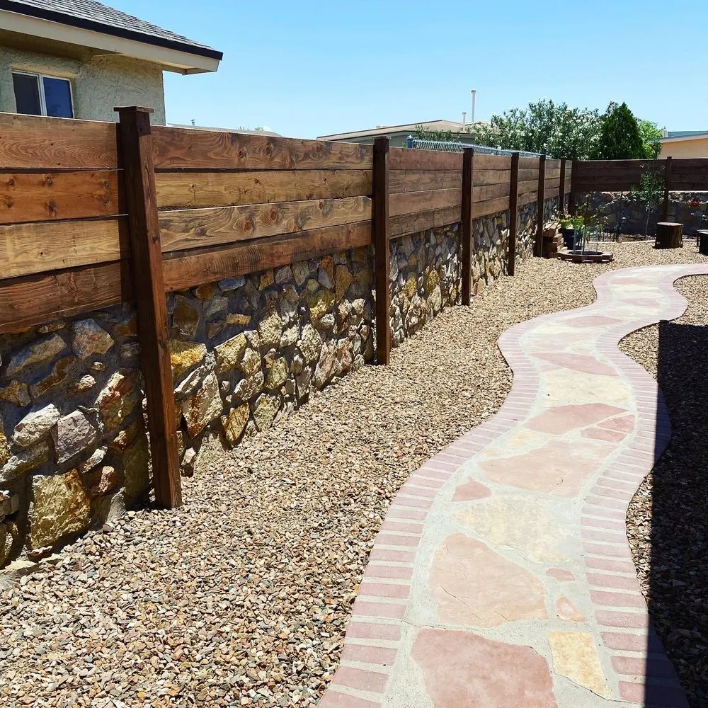 Custom yard maintenance in El Paso, TX by Diverse Landscape and Construction