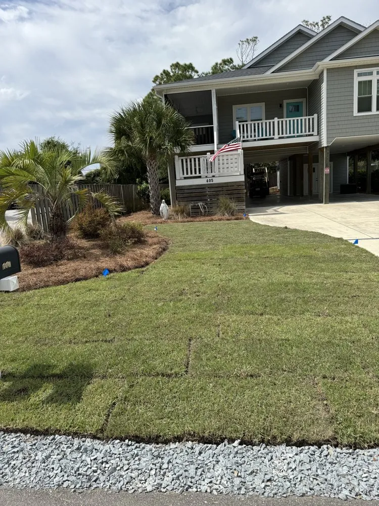 Affordable landscaping services in Oak Island, NC by Diverse Outdoors